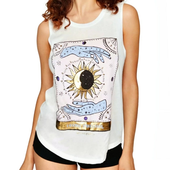 Spiritual Gangster Tops - Spiritual Gangster cosmic protection tank
